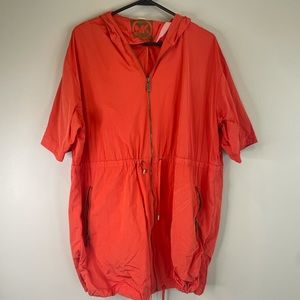 Michael kors jacket women’s medium m rain coat hood